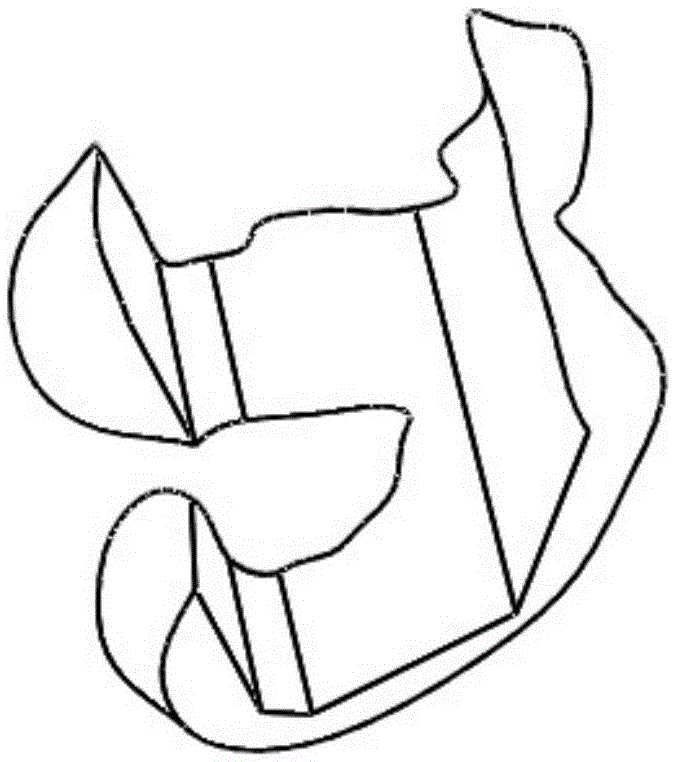 A bionic gradient knee femoral prosthesis structure and its manufacturing method