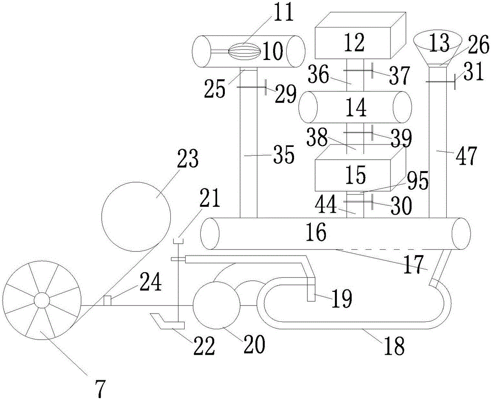 Stress absorption band preparing and paving device