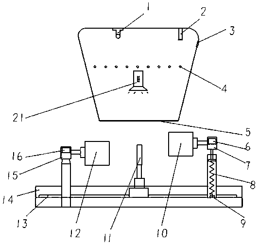 A metal wire cutting and packing machine with lighting effect