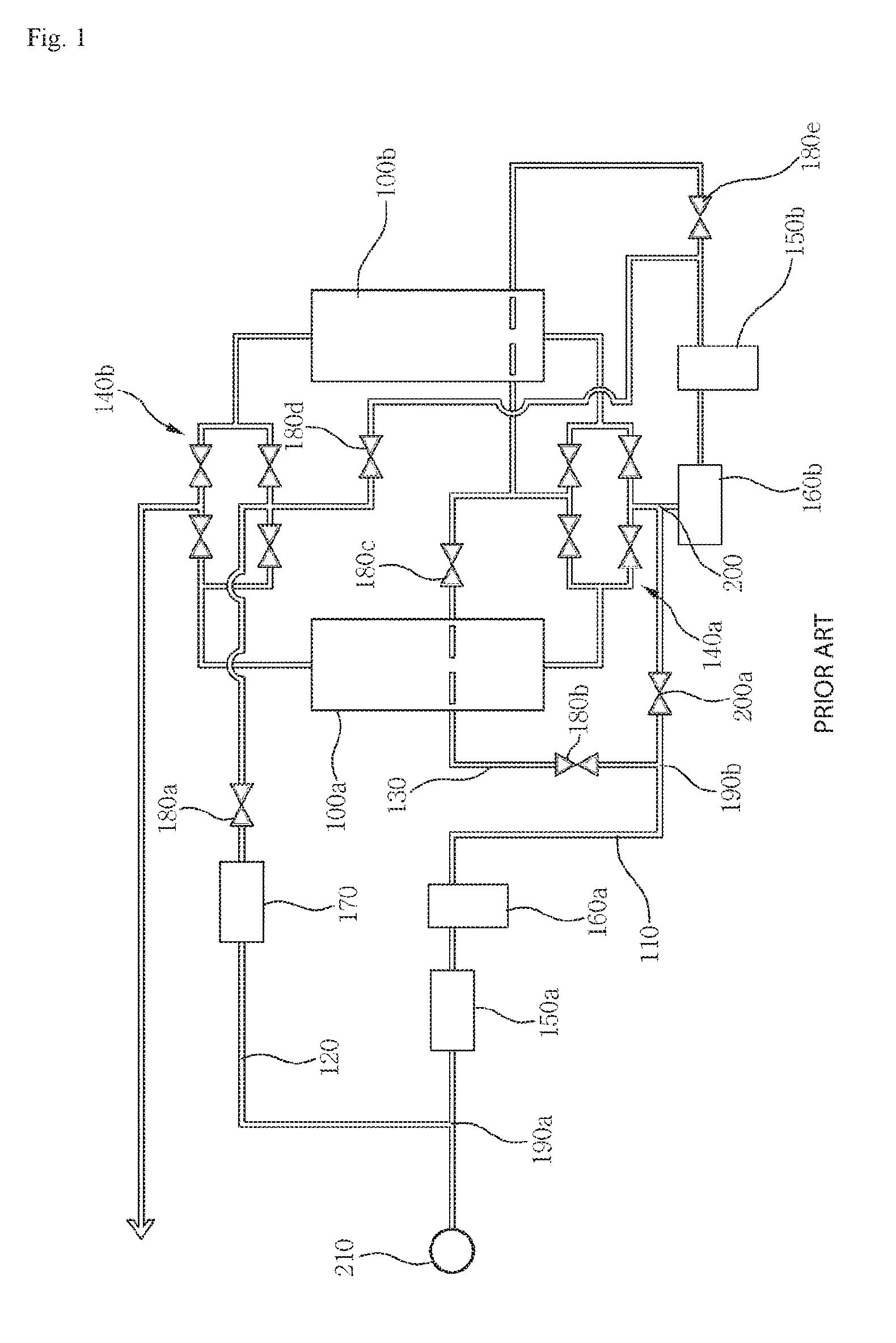 Adsorption-type air drying system with blower non-purge operation using compressed heat