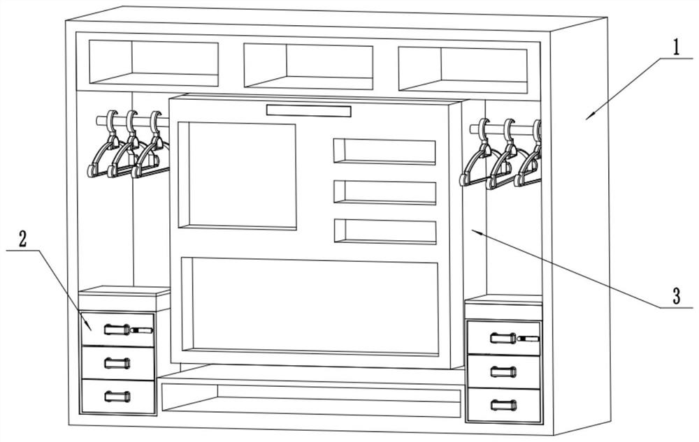 A multifunctional deformable wardrobe