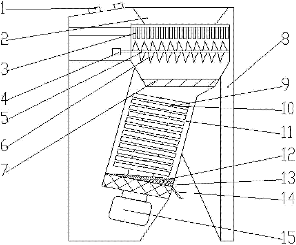 Domestic simple peanut oil press