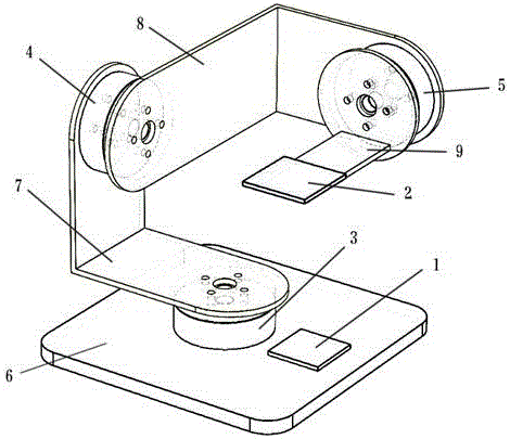 Three-axis stable pan-tilt