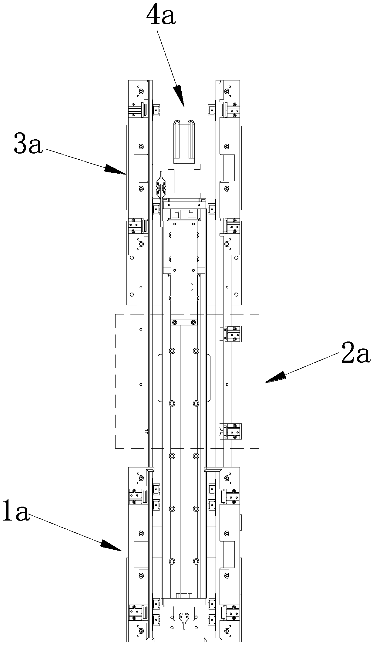 Material tray supply device for chip recording equipment