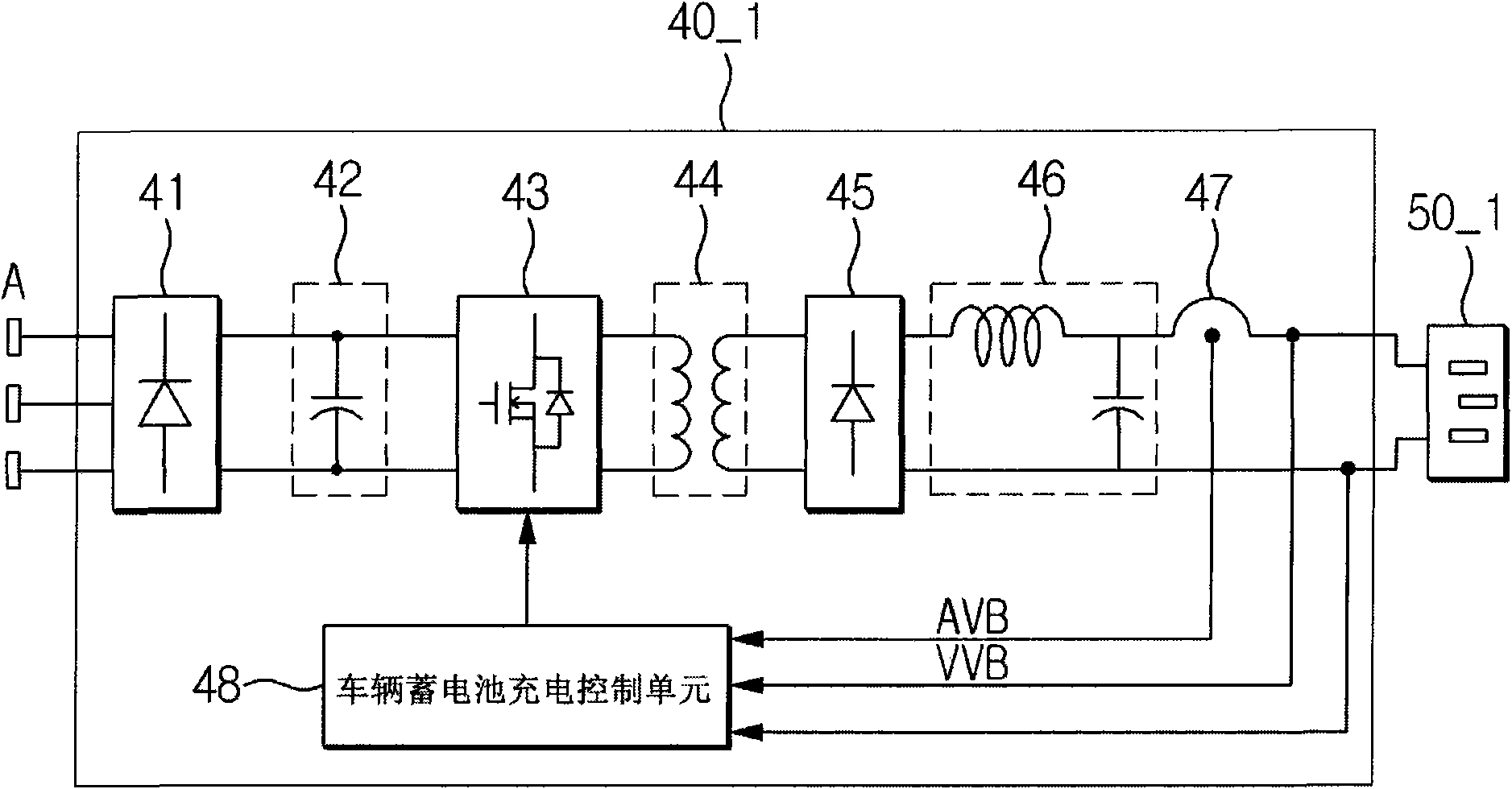 Charging system for electric vehicle