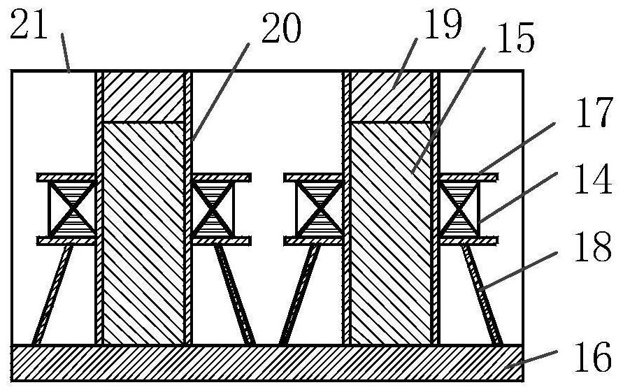 Integrated suspension electromagnet, linear motor and maglev train