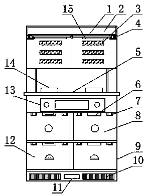 Adjustable integrated cooker capable of realizing convenient oil stain cleaning effect