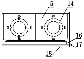 Adjustable integrated cooker capable of realizing convenient oil stain cleaning effect