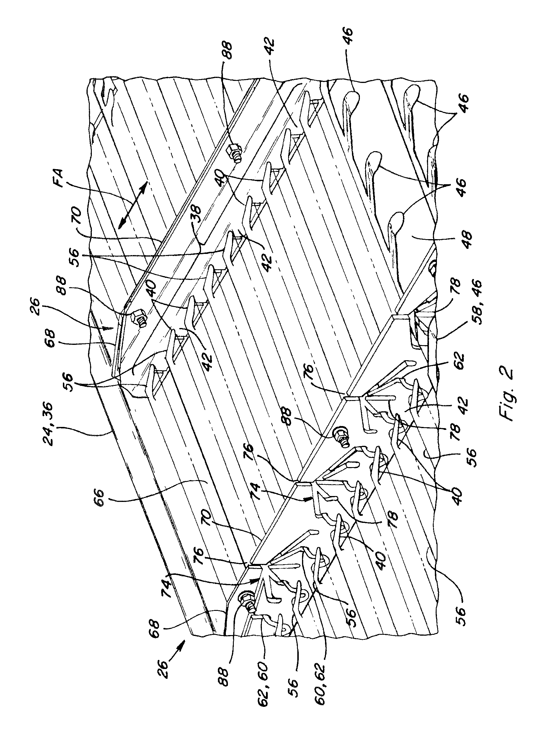 Agricultural combine grain cleaning sieve with adjustable spacing system