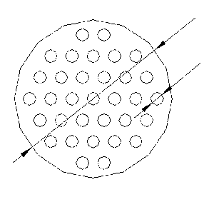 Electric heater for high temperature air