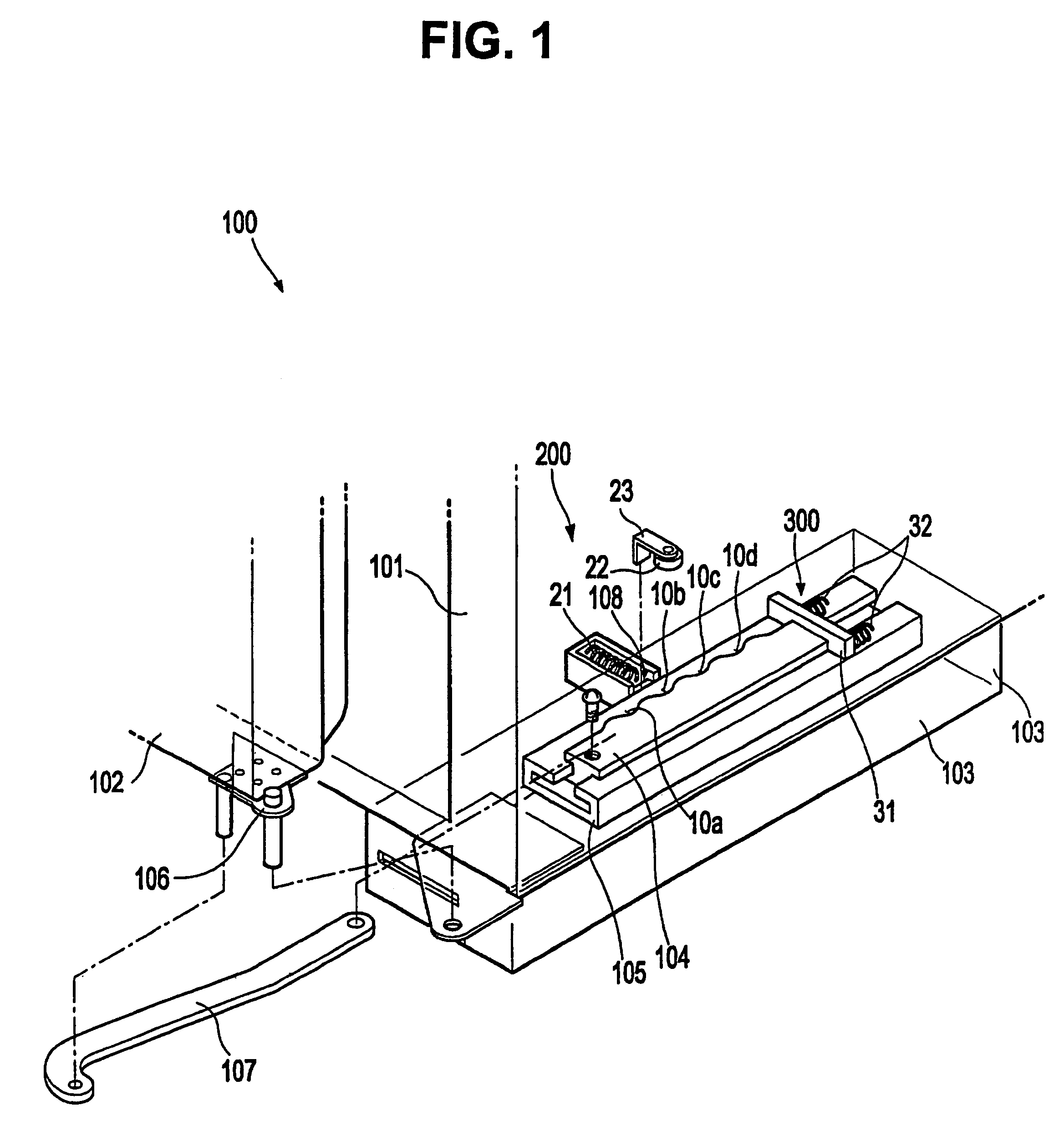 Door control device for refrigerators and refrigerator with the device