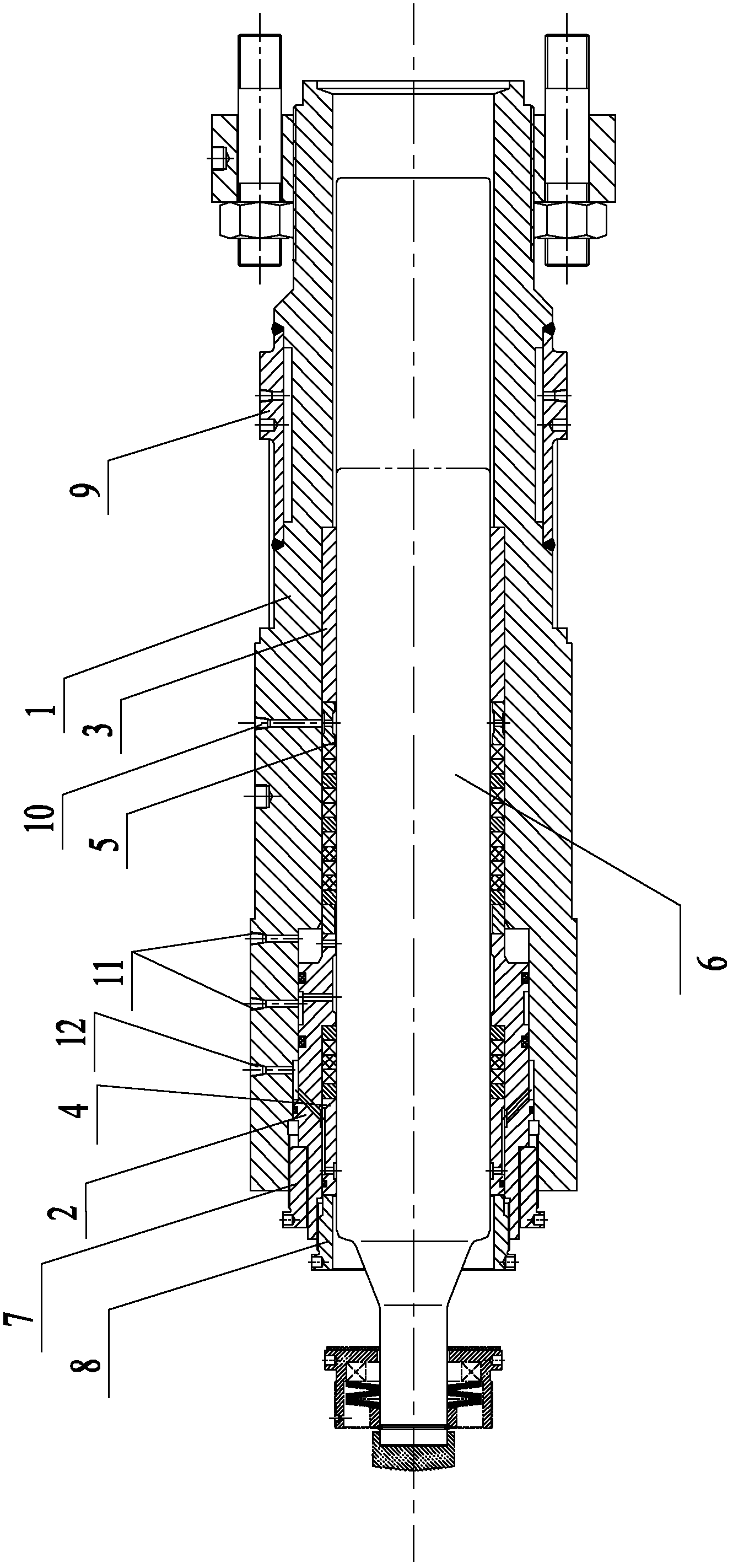 Integral type sealing box for reciprocating type plunger pump