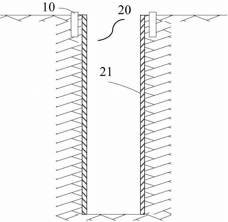 Steel reinforcement cage for filling pile and filling pile construction method using steel reinforcement cage