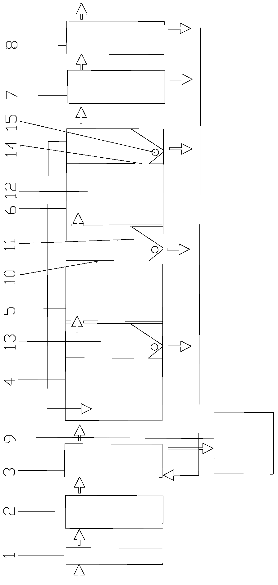 Sewage treatment device and sewage treatment method