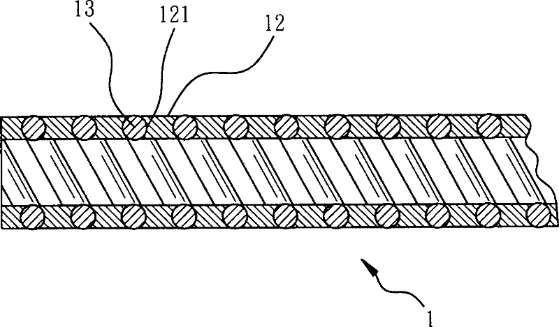 Line pipe structure for bicycle