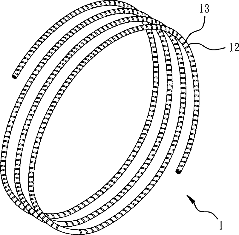 Line pipe structure for bicycle