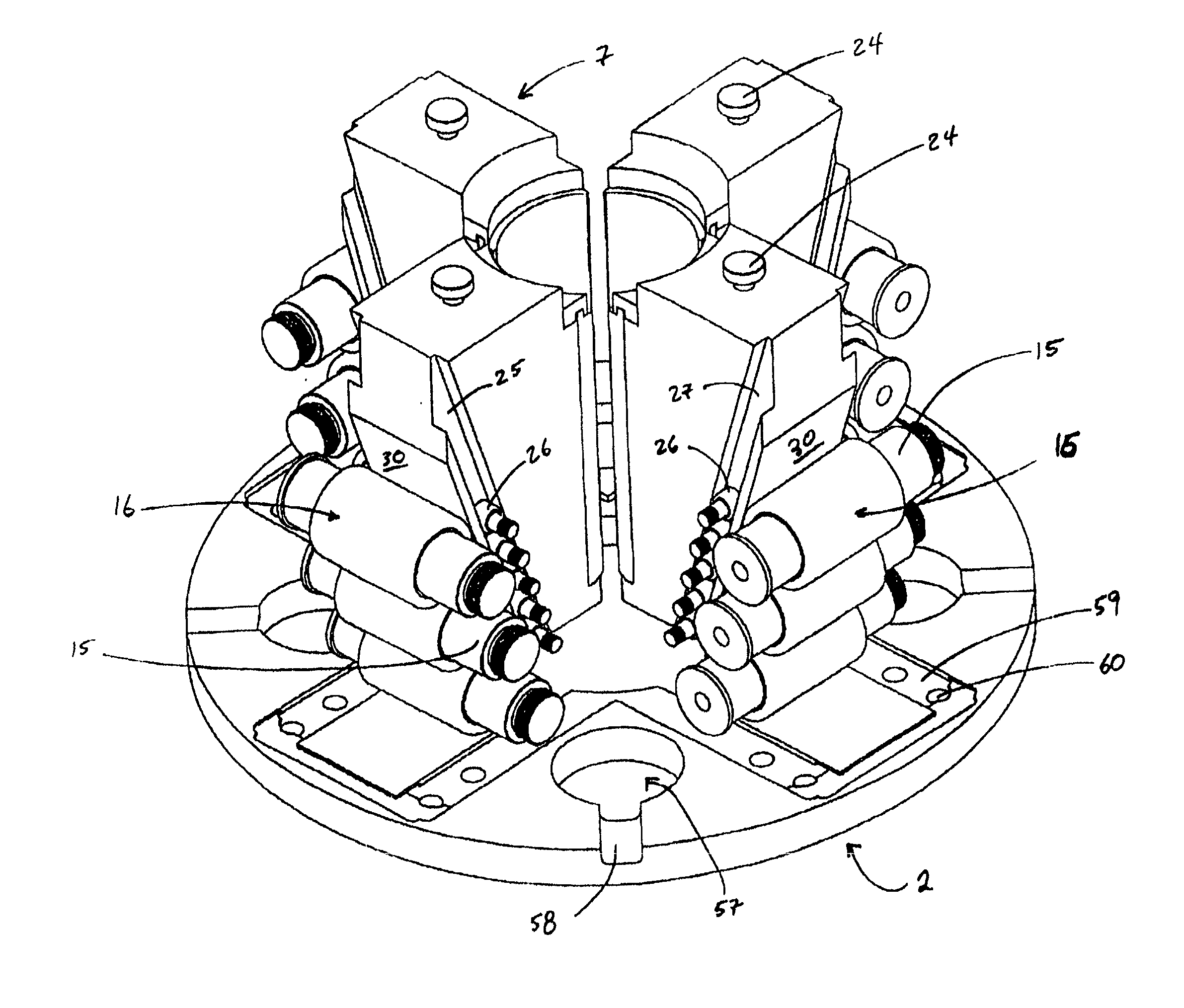 Snubbing unit with improved slip assembly