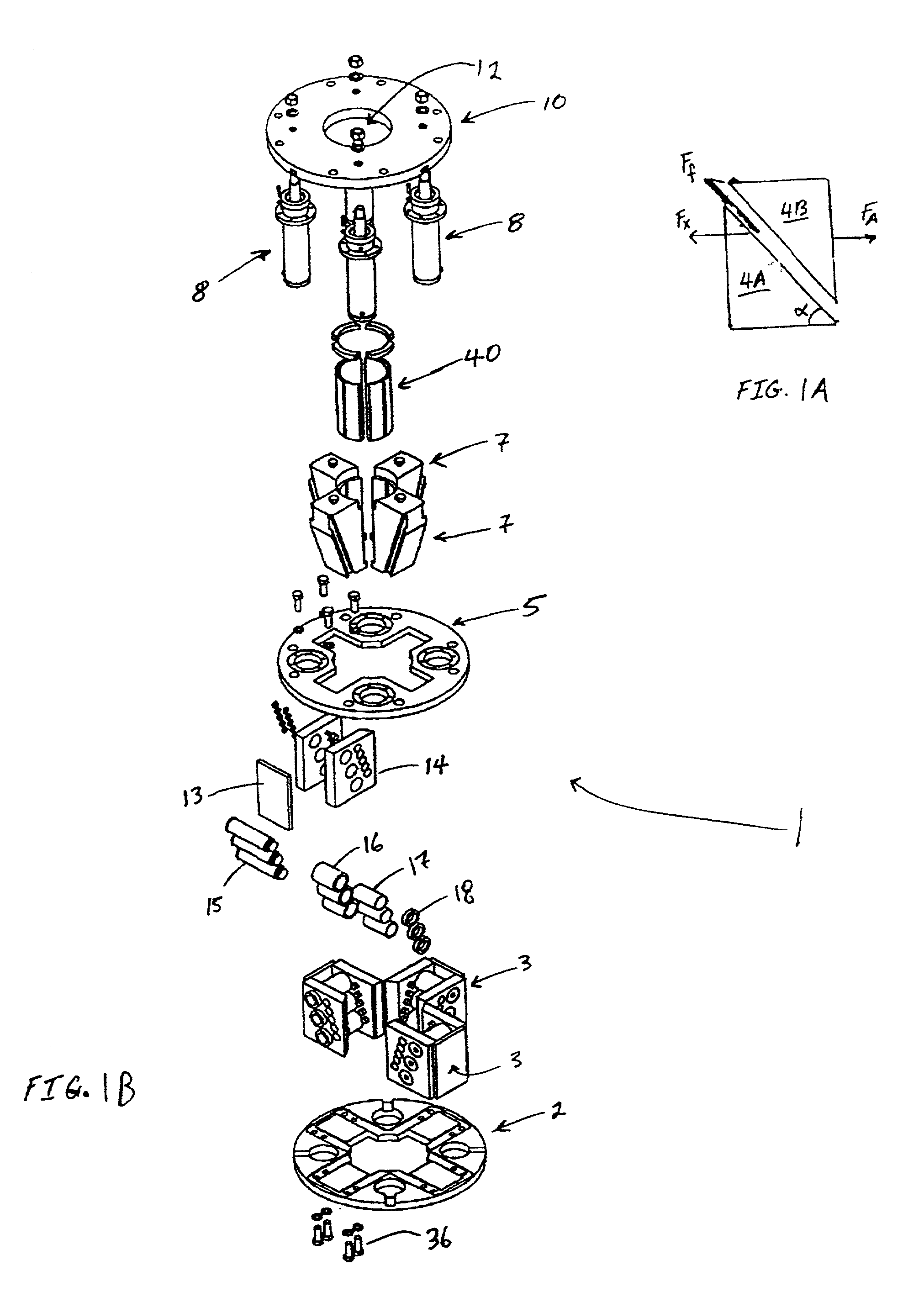 Snubbing unit with improved slip assembly