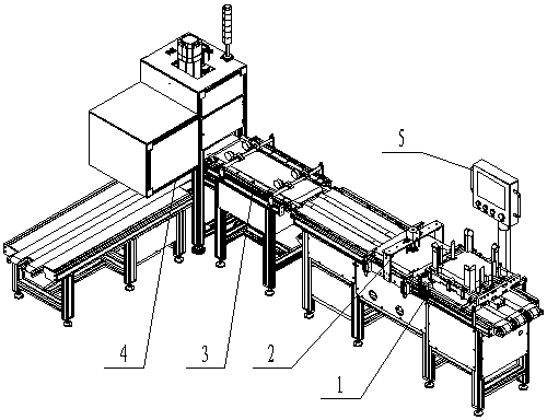 Accelerated conveying device of automatic leveling and sizing collection system of cigarette carton skin