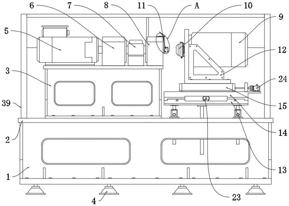 Three-dimensional testboard for rapid and accurate detection of motor and test method of three-dimensional testboard