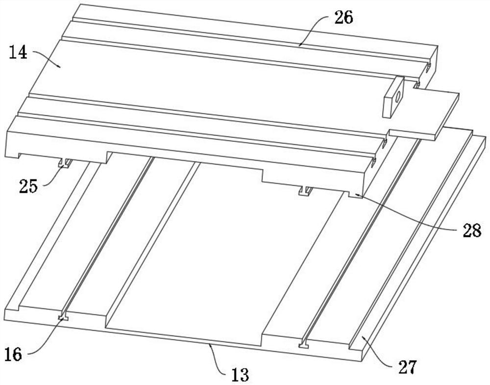 Three-dimensional testboard for rapid and accurate detection of motor and test method of three-dimensional testboard