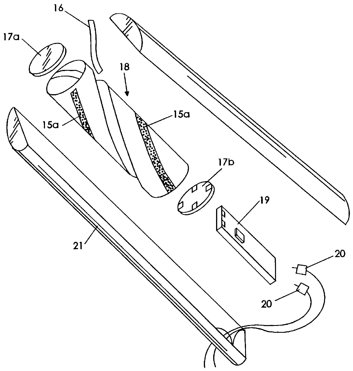 Antennas with integrated windings