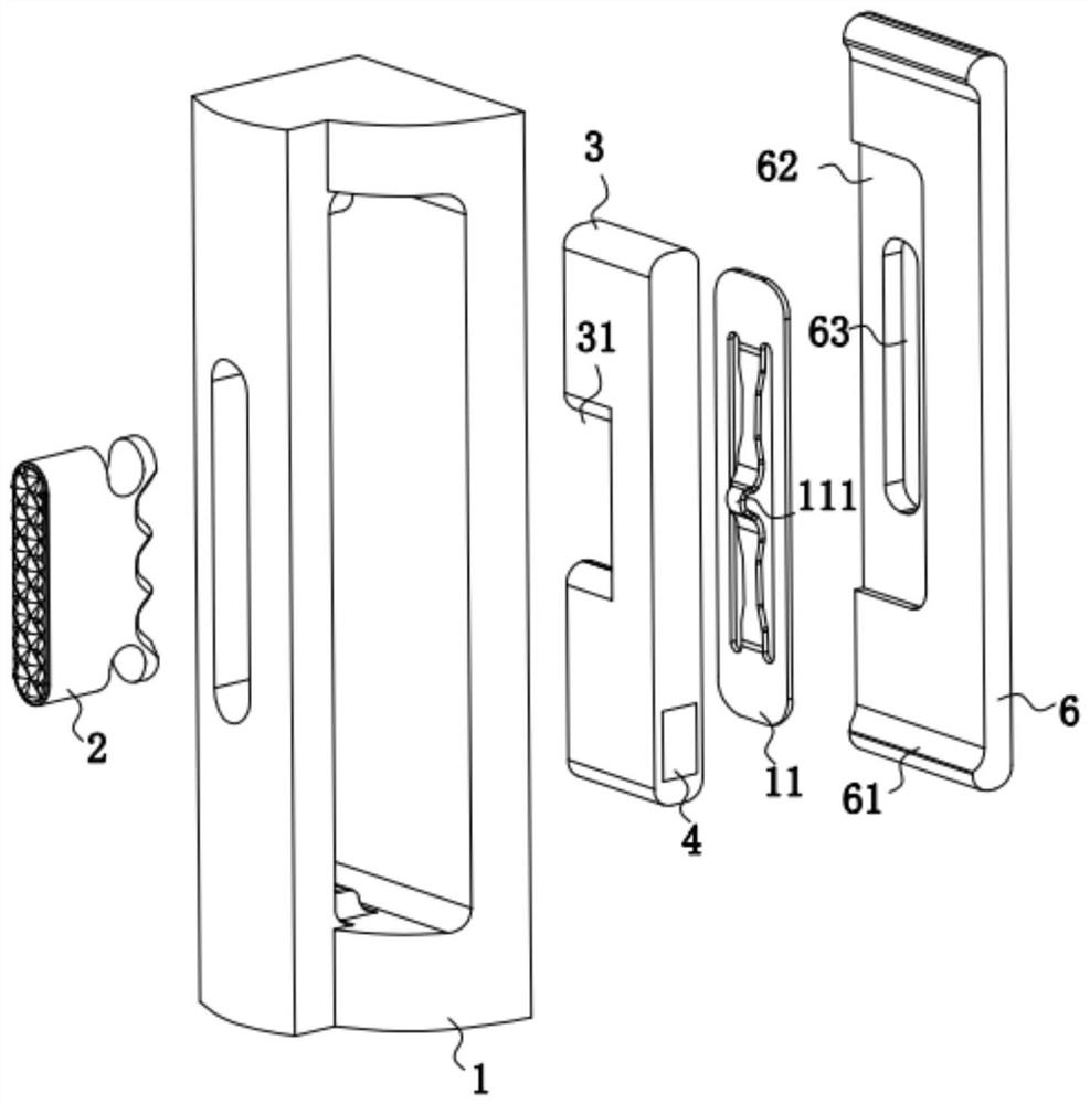 Key structure and electronic equipment