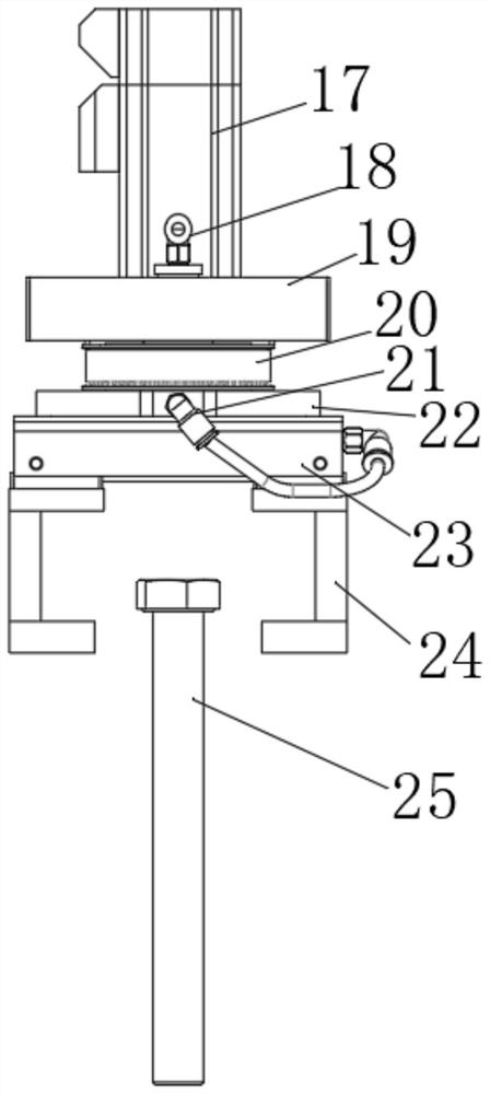 Bolt gluing combination machine