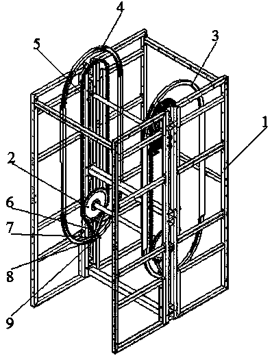 Anti-shaking commodity shelf for renting and selling machine