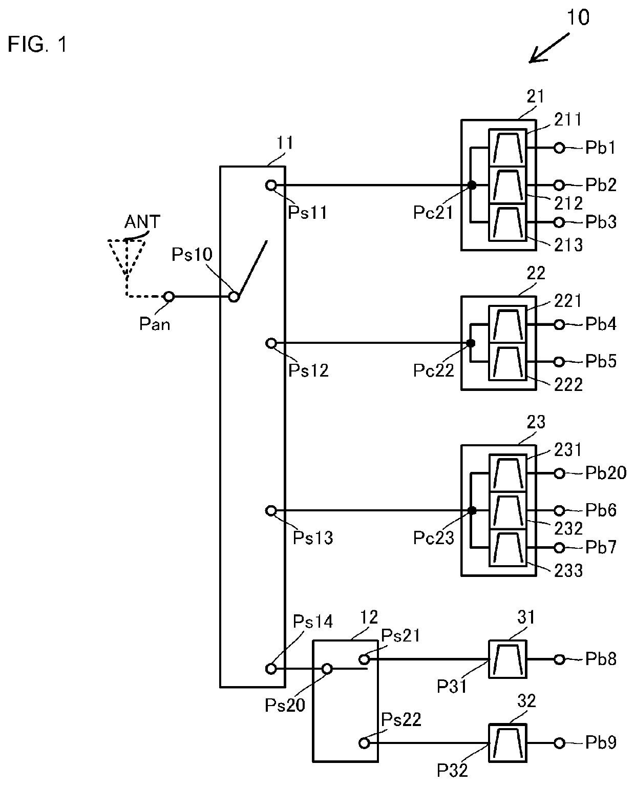 Radio-frequency front-end circuit