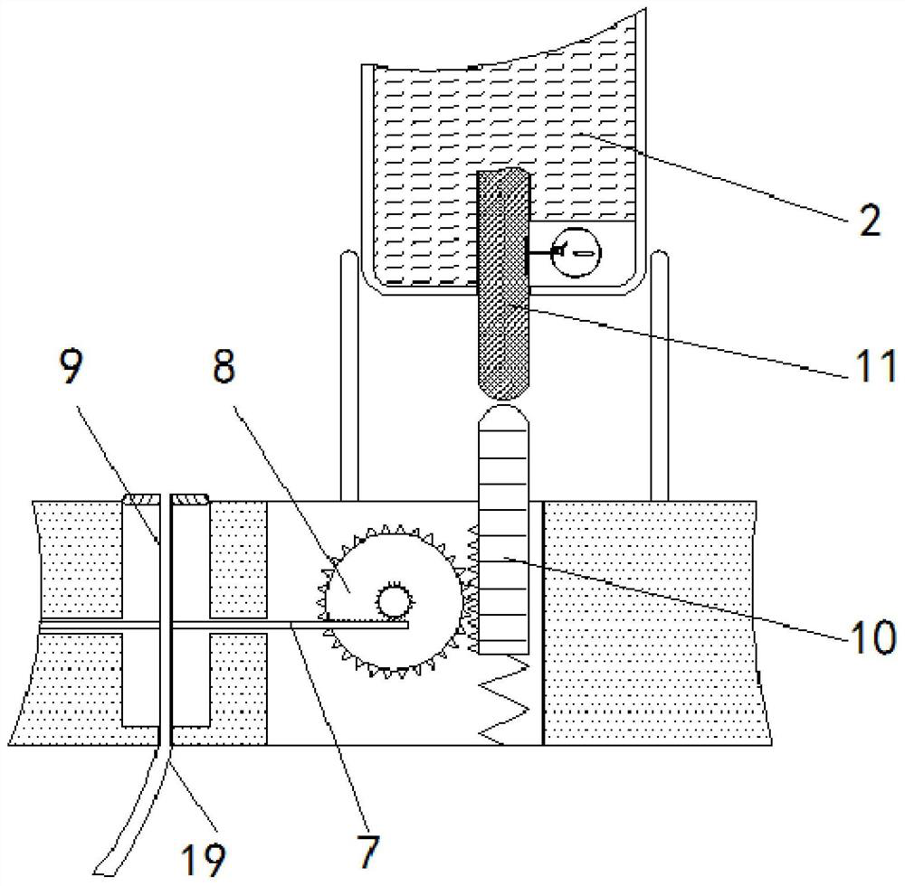 A power plant boiler pulverized coal transportation pipe that can detect and remove large coal pulverized particles