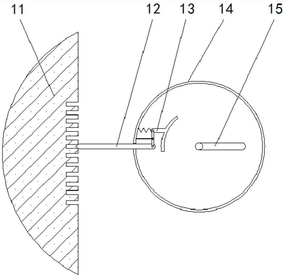 A power plant boiler pulverized coal transportation pipe that can detect and remove large coal pulverized particles