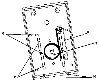 Steering device of resistance two-wheel balance vehicle based on Hall encoder