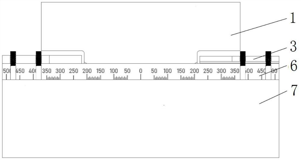 Progressive loading precision forming die device and process method for complex component of ultra-long grid high-rib wall plate