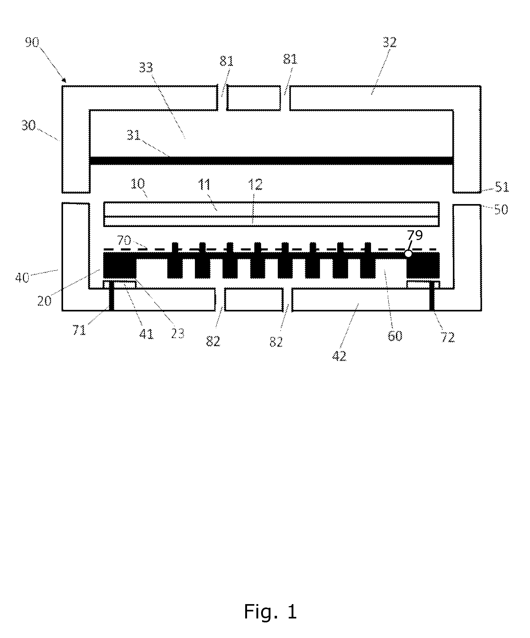 Method and device for nanoimprint lithography