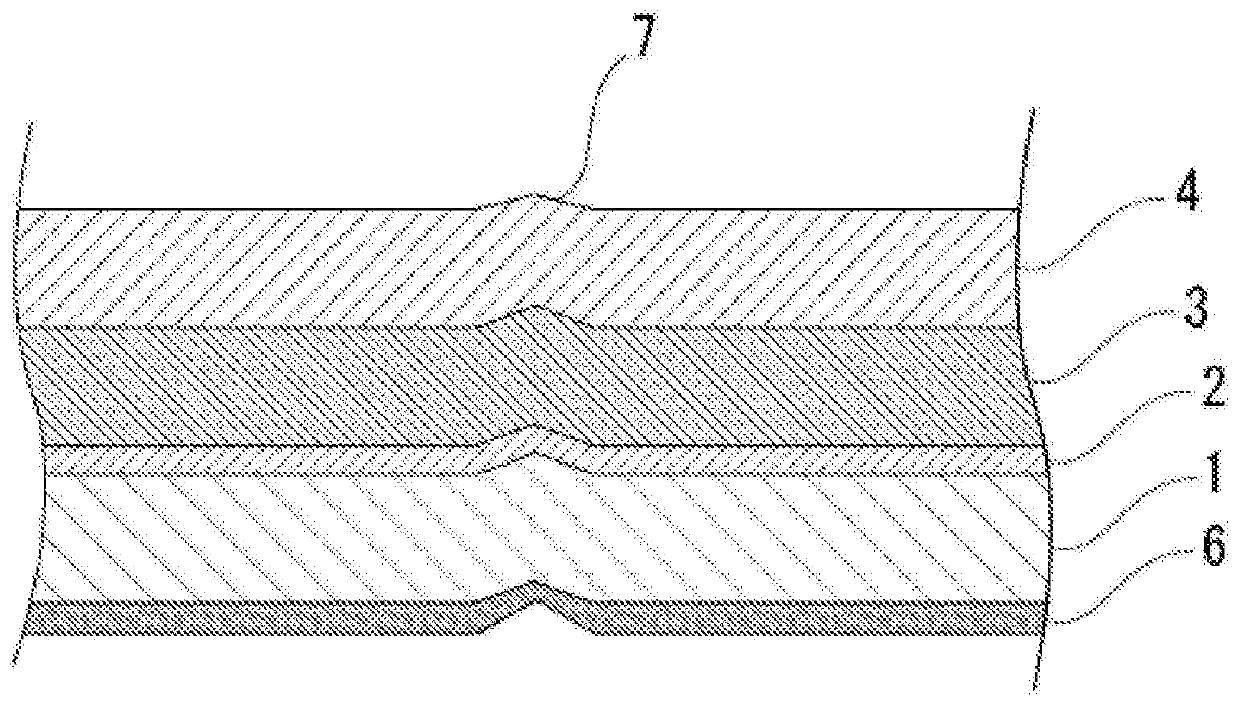 Rolled body of battery packaging material and manufacturing method thereof and defect detection method thereof