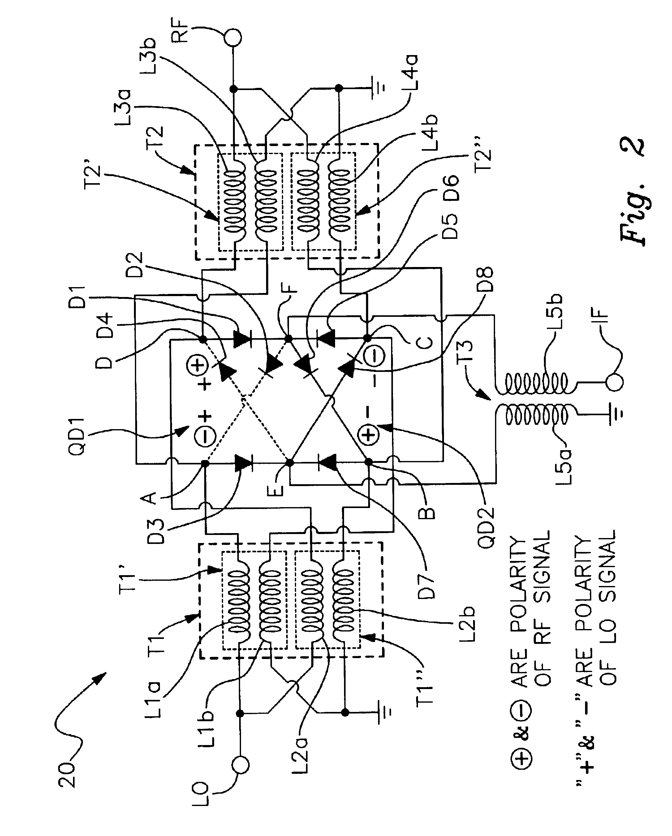 Triple balanced mixer