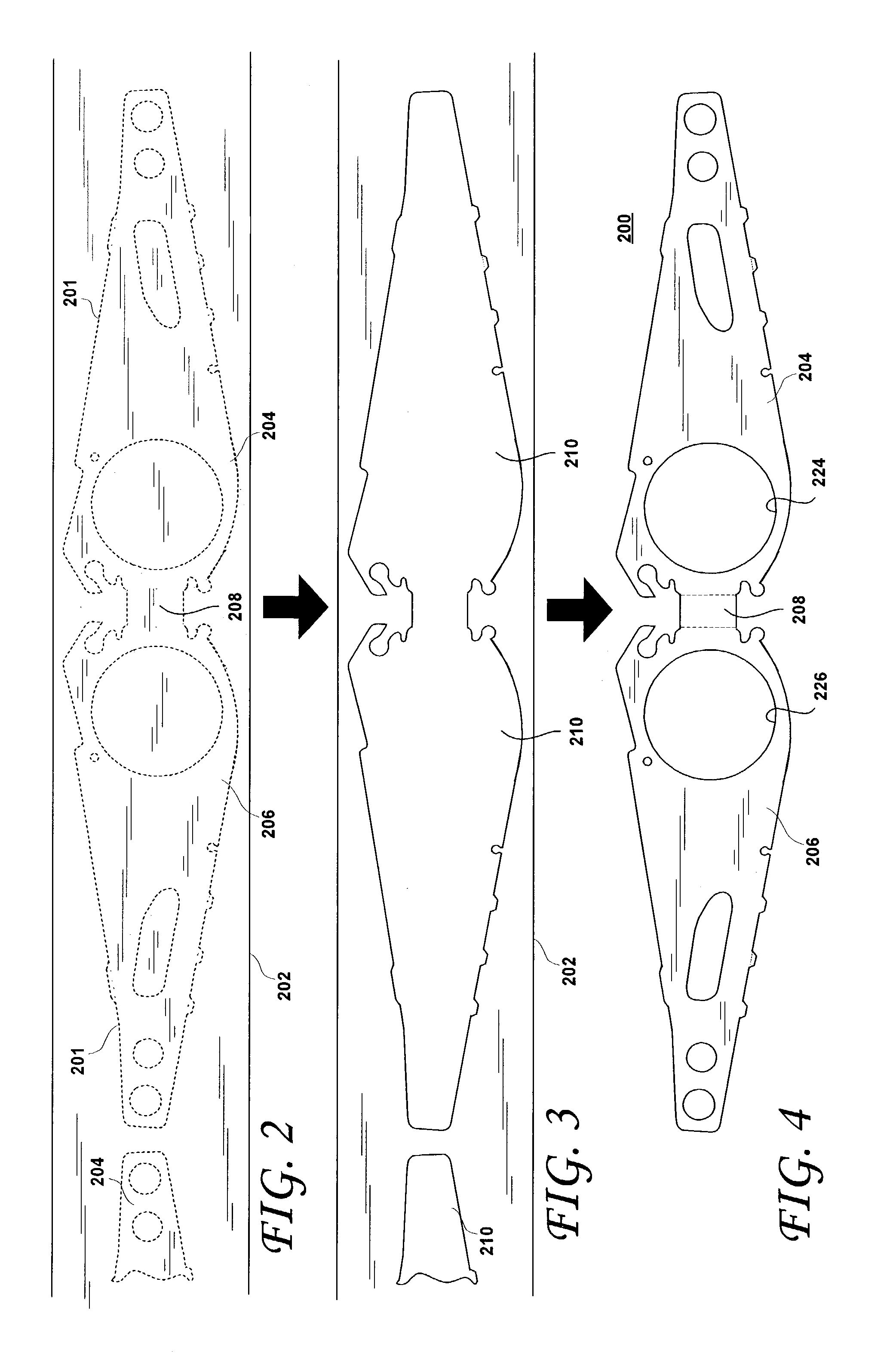 Disk drive including a stamped arm assembly and method of making an actuator arm assembly