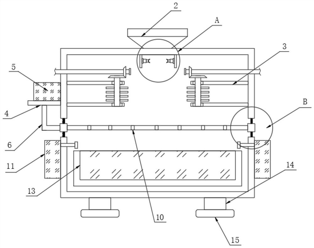 Corn threshing device for agricultural harvesting machinery