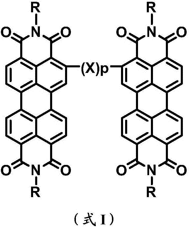 Ortho-bridged perylene diimide dimer, preparation method and application thereof in organic photovoltaic devices