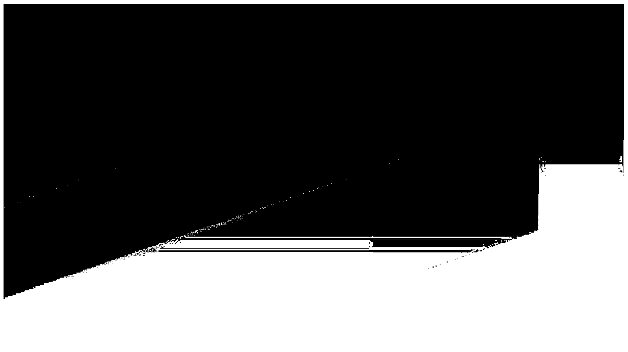 Inversion method and device for current-through fault of high-voltage switch