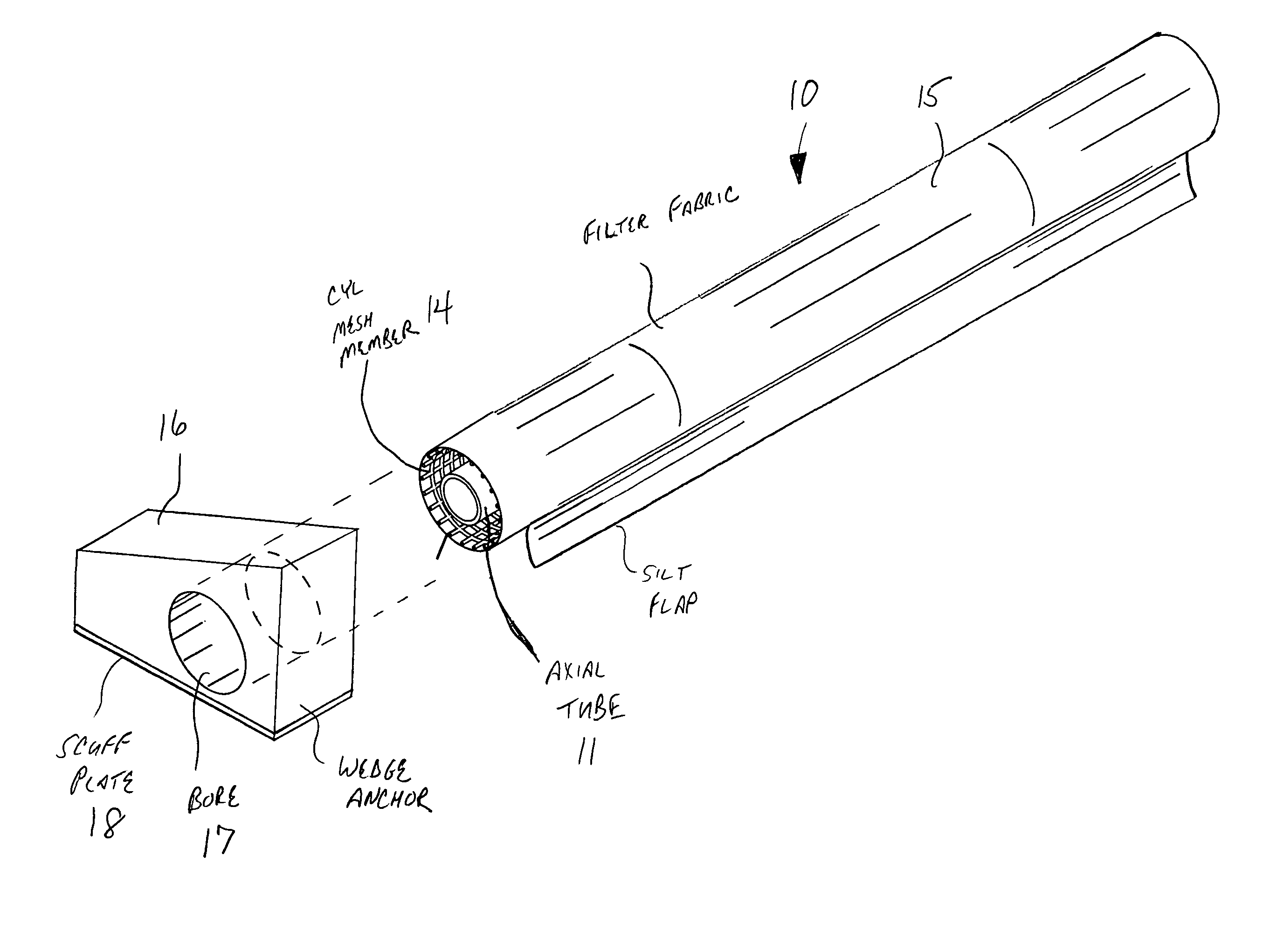 Curb inlet filter