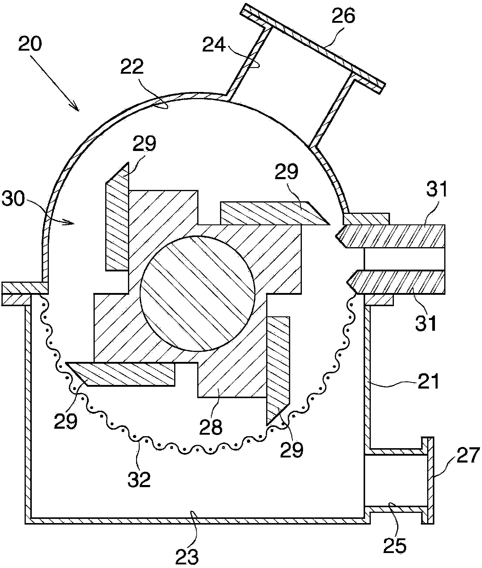 Negative electrode active material for lithium secondary battery and method for manufacturing same