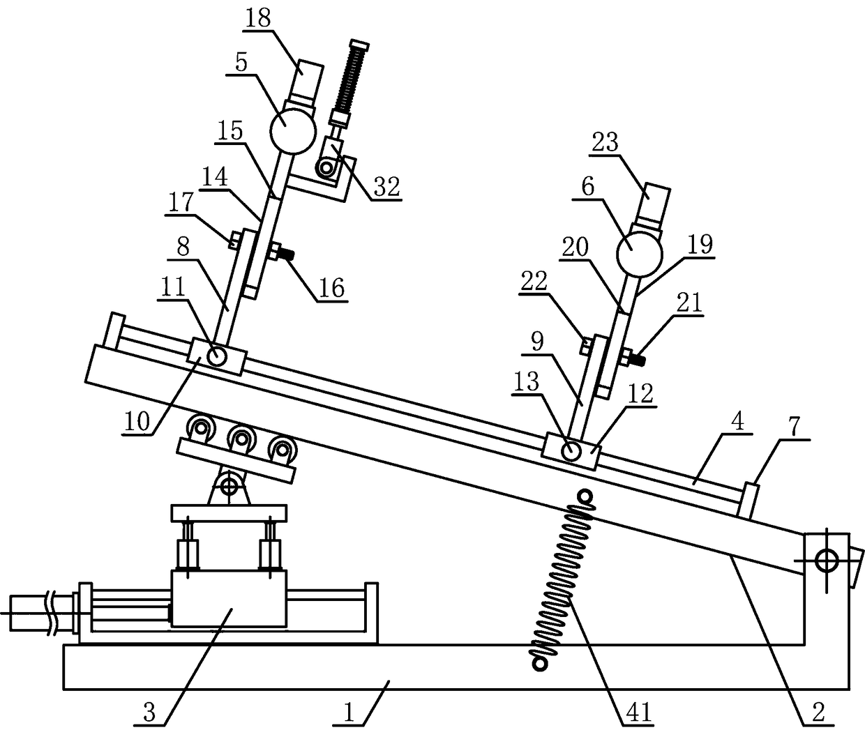 Placement bracket for bicycle frame installation