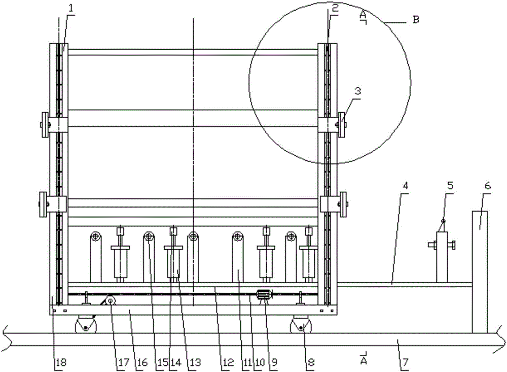 Automatic color plate stacking machine