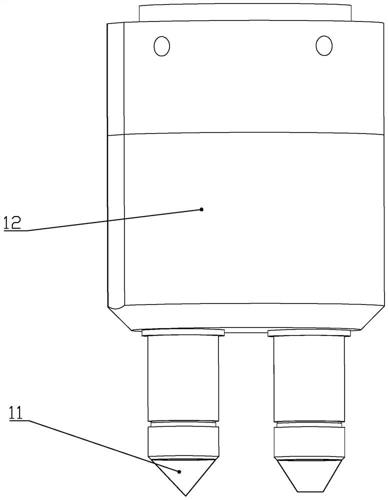 A processing device and processing method for a bipolar plate with a complex flow field and a special-shaped cross-section