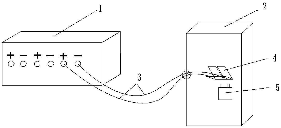 Method for quickly detecting self-discharge consistency of lithium ion battery and test device