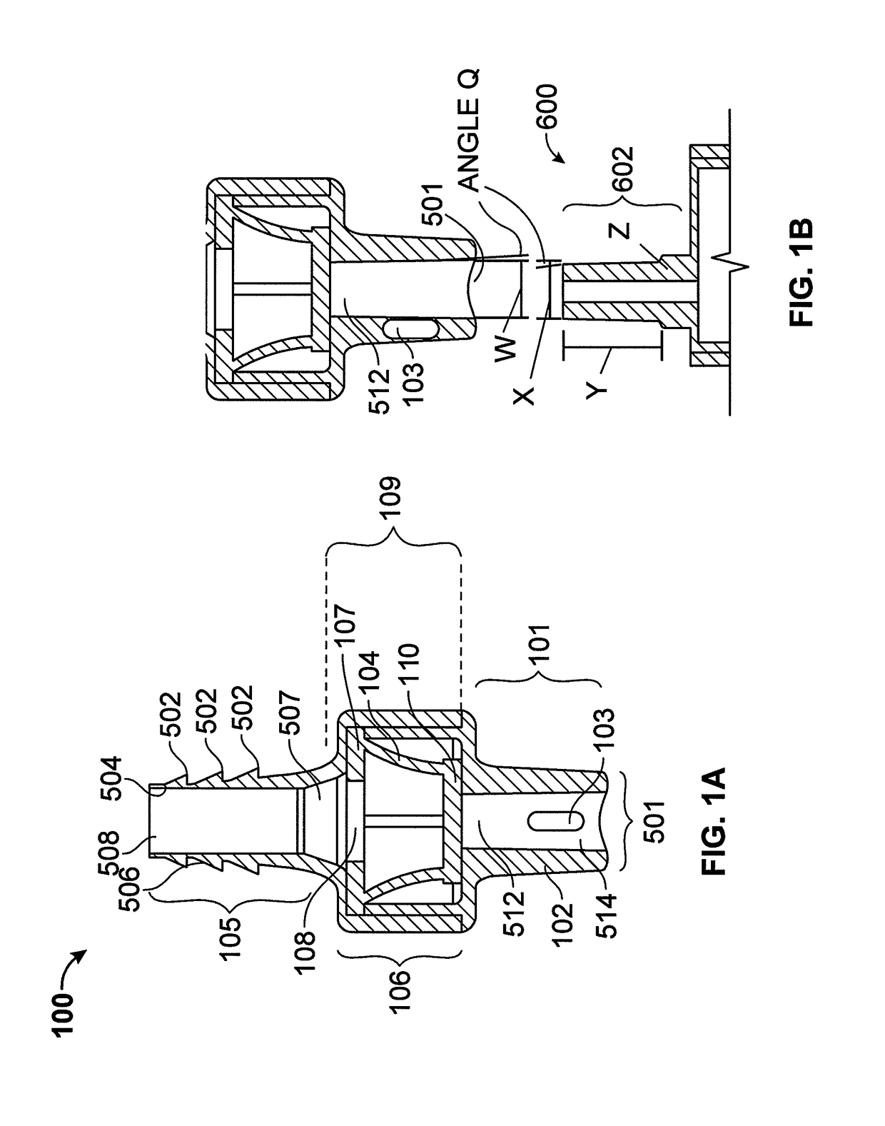 Valved enteral administration assembly