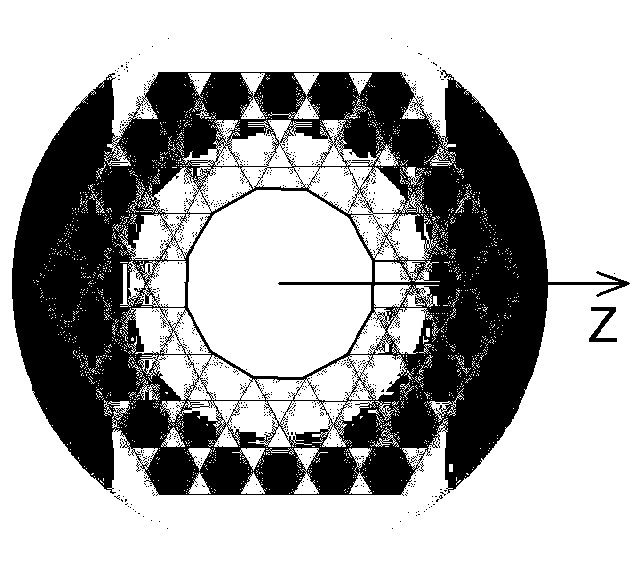 On-line monitoring device for fault gas in transformer oil based on fiber enhancement