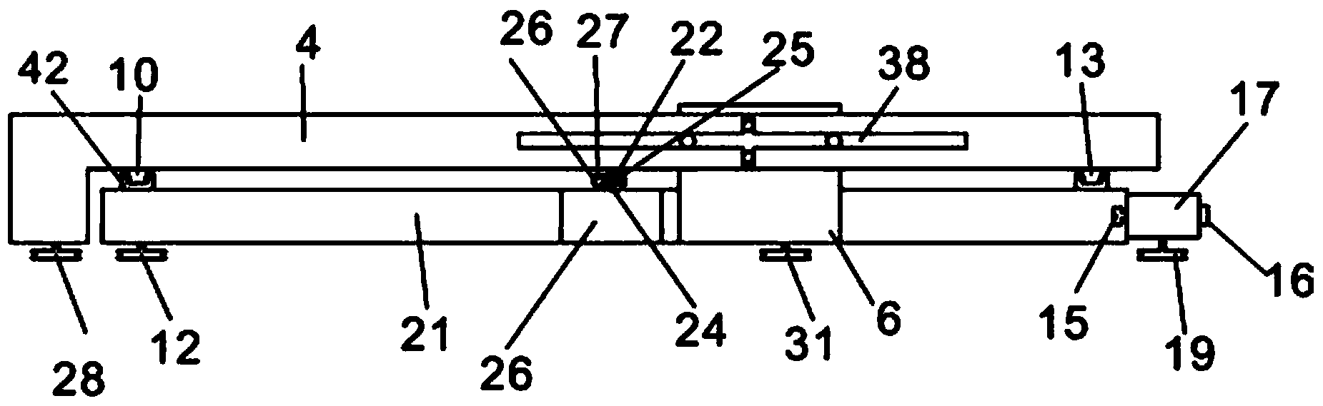 Three-dimensional numerical control electric spark linear cutting machine tool